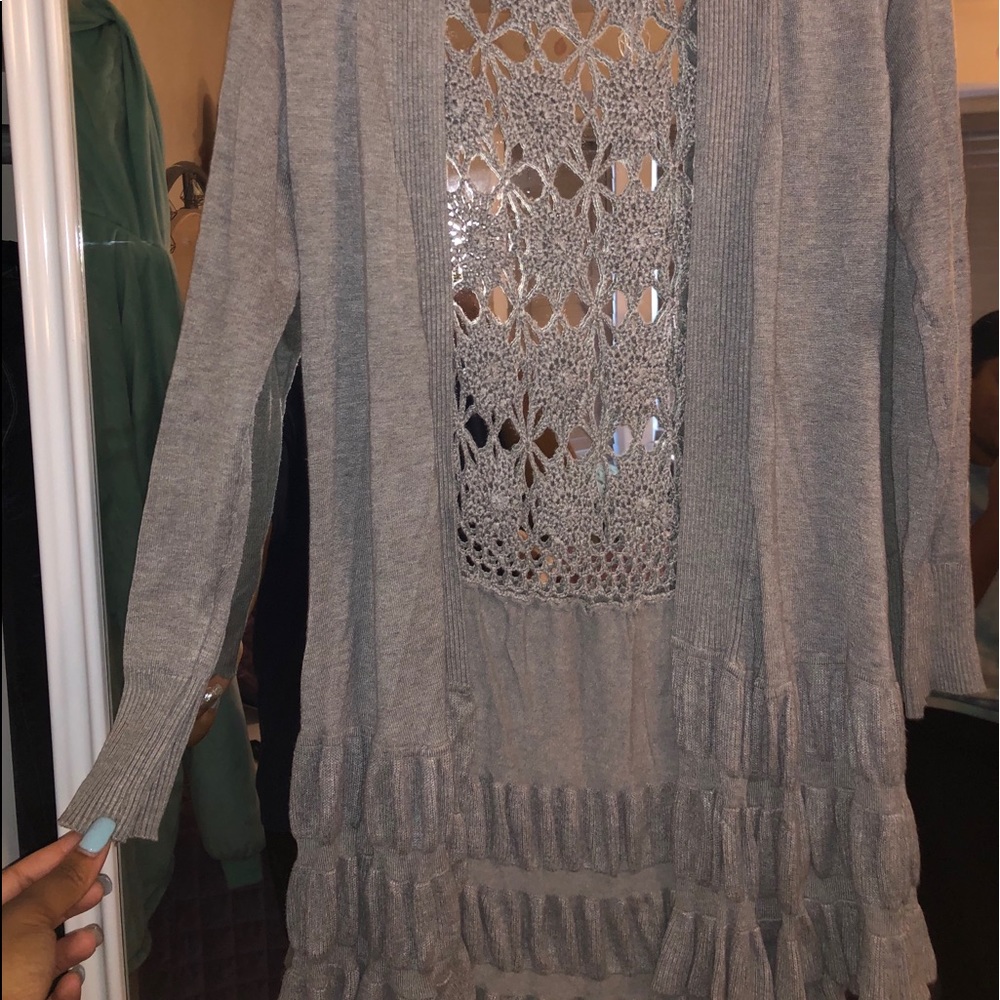 pretty lacey cardigan